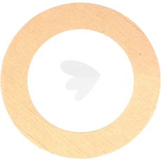 Fiberbrikke som brukes for å feste kniven på traktoren.