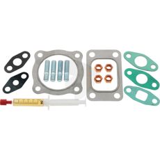 Komplett monteringssett for installasjon av turbolader.