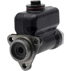 Hovedbremsesylinder med hull Ø 25,4 mm, avgjørende for bremsesystemets funksjon.