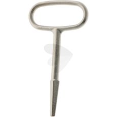 Nøkkel for panserlås, sikrer at kjøretøyet er beskyttet mot uautorisert tilgang.