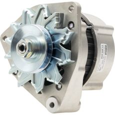 Generator 14V, 55 Ah uten remskive, perfekt for traktorer og landbruksmaskiner.