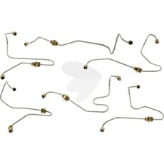 Innsprøytningsledninger som sikrer effektiv drivstofforbruk.