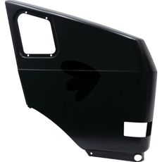 Plank høyre med blinklys nedenfor, for bedre synlighet.