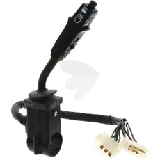 Kombibryter som styrer flere funksjoner i kjøretøyet.