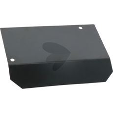 Spesifikk plate for traktorer uten frontkraftuttak, sikker og praktisk.