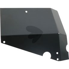 Dekksplate for høyre side, størrelse tilpasset for trinn på traktor, holdbar og funksjonell.