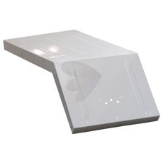 Bakre skjermbeskyttelse, beskytter kjøretøyet mot smuss og rusk.