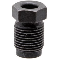 Overfallsmutter M12x1, perfekt for fittings og tilkoblinger.