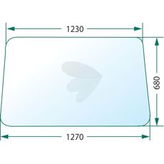 Tonet fast frontrute, for økt personvern og beskyttelse.