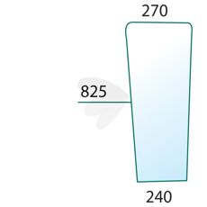 Tonet sidevindu, perfekt for et stilig utseende og beskyttelse.