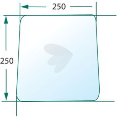 Nedtill klar rute, designet for sikkerhetsstandarder i landbruksmaskiner.