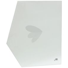 Frontdørr-vindu for åpen hytte, gir god sikt og beskyttelse.