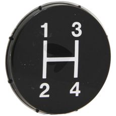 Illustrasjon av kretsymboler for ulike maskiner og traktorer.