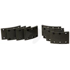 Bremsebeleggsett med 11 mm tykkelse, perfekt for eldre versjoner med nagler.