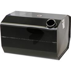 Stor drivstofftank på 160 liter med holdbar konstruksjon for langvarig bruk.