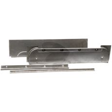 Reparasjonsplate for dør nederst, perfekt for å utbedre skader.