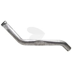 Eksosrør plassert i midten for effektiv gassutslipp.