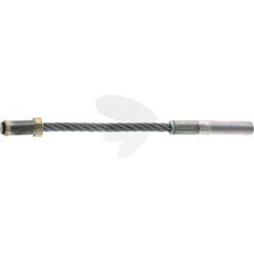 Bremskabel med mellomhåndtak for eksakt kontroll av bremsesystemet.