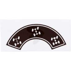 Bryter for firehjulsdrift, brun LGF etikett for enkel identifisering.