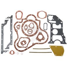 Pakningssett bunn for å motvirke lekkasje og sikre motorintegrasjon.