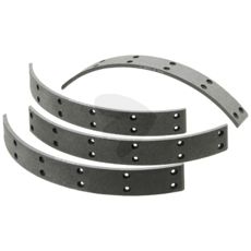 Høykvalitets bremseklosser sett for pålitelige bremsefunksjoner i traktorer.