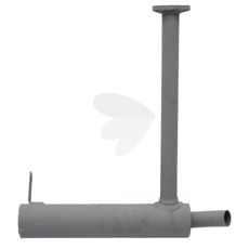 Nedenpå lyddemper for effektiv støyreduksjon og økt komfort under drift.