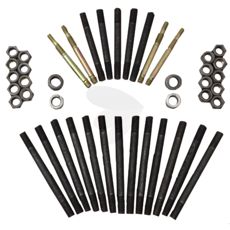 Høykvalitets topplokksbolter for sikker montering av motorblokk.