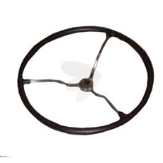 Ergonomisk ratt for økt kontroll og komfort i traktorer.