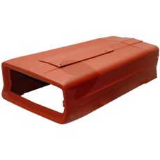 Motorlokk som beskytter motoren og forbedrer maskinens estetikk.