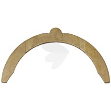 Robust trykkbrikke som sikrer stabil funksjon i maskiner.