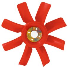 Allsidig vifteblad som passer mange forskjellige kjøretøy innen jordbruk og bygg.