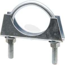 Klemme for eksosrør nede 1674071M92, sikrer stabil eksosledning.