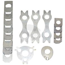 Låseplater for sikker sikring av deler, kompatibel med 731192M1.