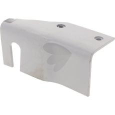 Feste for radiatorgitter på høyre side, sikrer stabil montering.