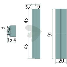 2-platens rotorharvtann, konstruert for høy holdbarhet og ytelse.