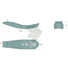 Spiss - 78708804, designet for å forbedre skjæreytelsen i maskiner.