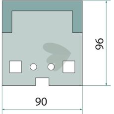 Avskraper 3492004, øker effektiviteten ved å holde utstyret rent.
