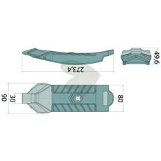 Spiss 33710031, ideell for å sikre optimal bearbeiding av jorden.