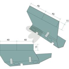 Bilde av skrape, artikkelnummer K3024120, for effektiv rengjøring.