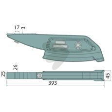 Spiss 00311358, designet for å gi ypperste ytelse i landbruksmaskiner.