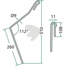 Lang etterharvspinne, optimalt for å forbedre jordbearbeidingen.