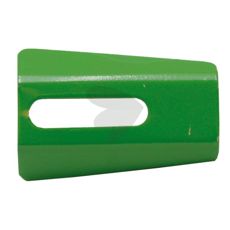 Kompakt skrapeplate for effektiv fjerning av skrap i maskiner.