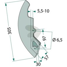 Lang spiss for mais, perfekt for å forbedre høstdekningen.
