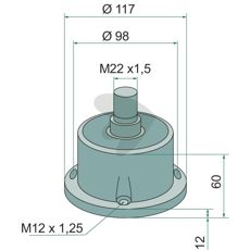 Nav komplett Presto, sikrer optimal funksjon i traktorer og maskiner.