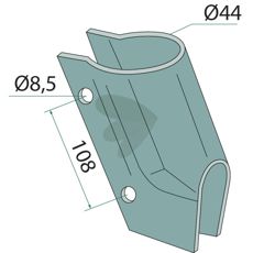 Skjær for effektiv skjæring i landbruksutstyr, artikkelnummer 200059711.