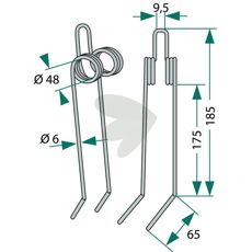 Etterharvspinne Gaspardo G18903601, utformet for å forbedre din jordbrukseffektivitet.