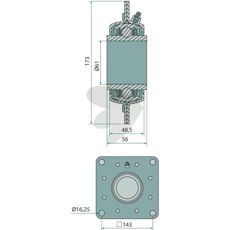 Lager P05431, viktig for å sikre smidig drift av jordbruksmaskiner.