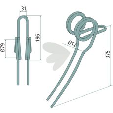 Etterharvspinne 807-326C, designet for å forbedre din jordbruksvirksomhet.