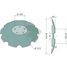 Plate 154626, sikrer at jorder bearbeides effektivt.