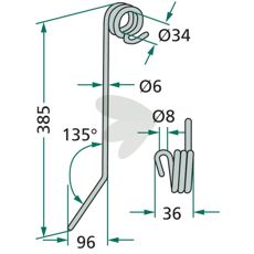 Hatzenbichler etterharvstind 9309/360, ideell for effektivt jordbearbeidende arbeid.